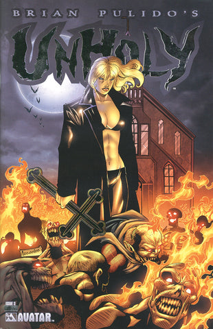 Unholy (2004 Avatar) #3 Platinum Foil