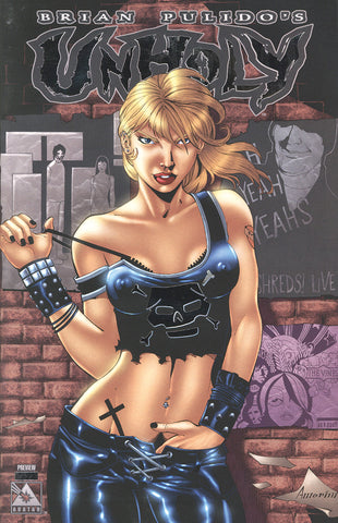 Unholy (2004 Avatar) Preview Platinum Foil