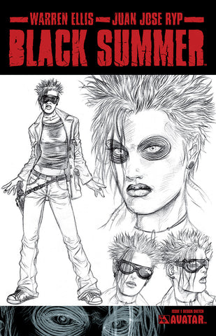 BLACK SUMMER #1 Design Sketch