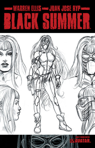 BLACK SUMMER #2 Design Sketch