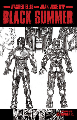 BLACK SUMMER #4 Design Sketch