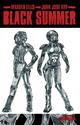 BLACK SUMMER #6 Design Sketch