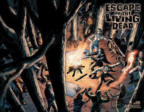ESCAPE OF THE LIVING DEAD #4 Wraparound