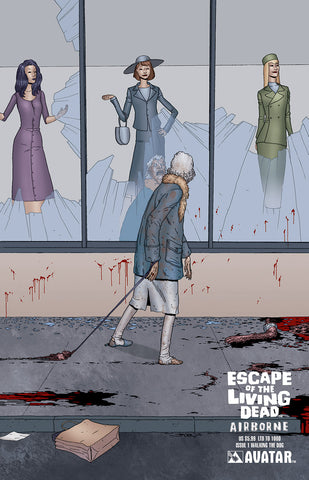 ESCAPE OF THE LIVING DEAD:  Airborne #1 Walking the Dog