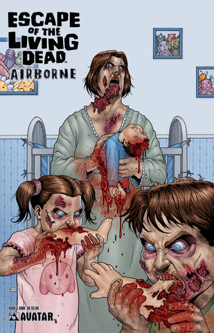 ESCAPE OF THE LIVING DEAD:  Airborne #1 Gore