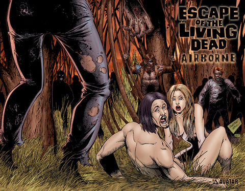 ESCAPE OF THE LIVING DEAD:  Airborne #2 Wraparound