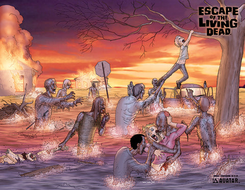 ESCAPE OF THE LIVING DEAD Annual #1 Wraparound