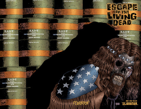 ESCAPE OF THE LIVING DEAD: Fearbook #1 Wraparound