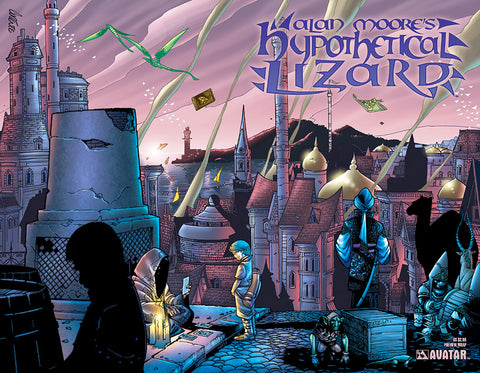 Alan Moore's HYPOTHETICAL LIZARD Preview Wraparound