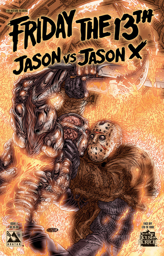 FRIDAY THE 13TH: Jason vs Jason X #1 Face Off