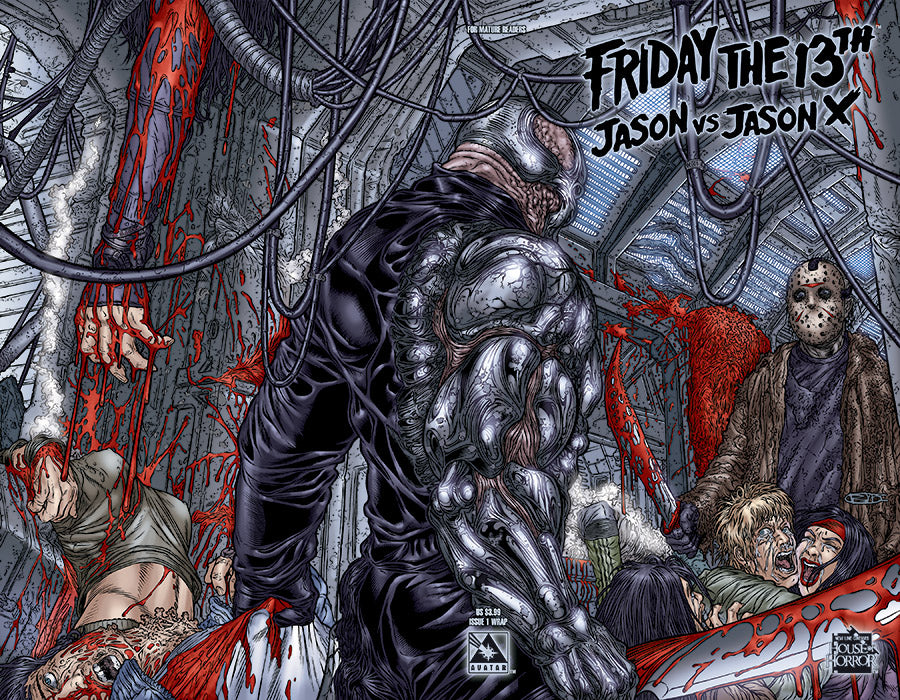 FRIDAY THE 13TH: Jason vs Jason X #1 Wraparound