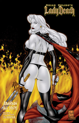 LADY DEATH: Abandon All Hope #4 On Fire