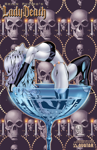 LADY DEATH: Abandon All Hope #1 Premium by Siquiera Lithograph