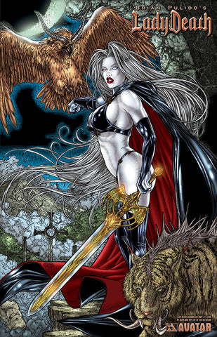 LADY DEATH: Abandon All Hope #1 by Ryp Lithograph