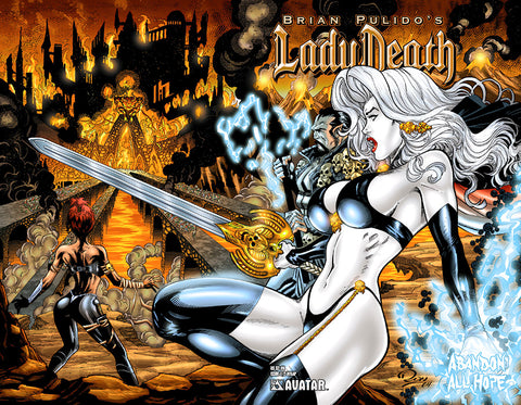 LADY DEATH: Abandon All Hope #1/2 Wraparound