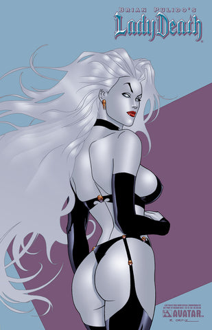 LADY DEATH: Bikini Commemorative by Ortiz Lithograph