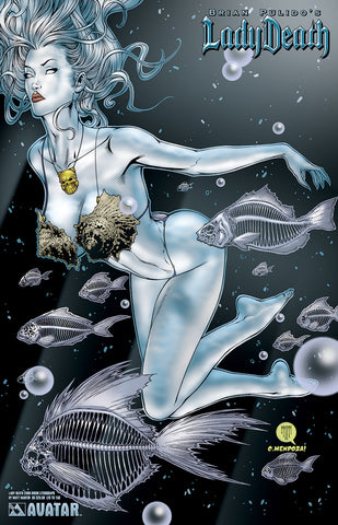 LADY DEATH: Bikini by Martin Lithograph