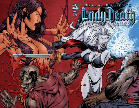 LADY DEATH: Blacklands #1 Blood Queen Wraparound