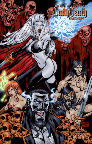 LADY DEATH: Blacklands #1 Powerful Forces