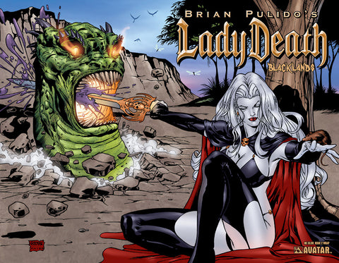 LADY DEATH: Blacklands #2 Wraparound