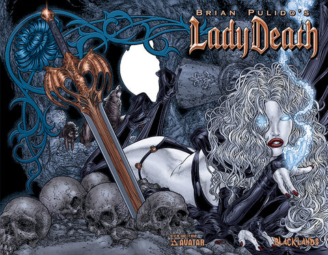 LADY DEATH: Blacklands #1/2 Wraparound