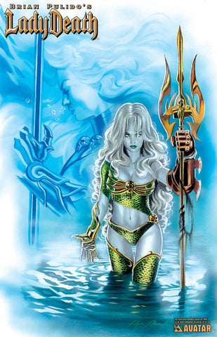 LADY DEATH: Masterworks Canvas Art Print #5 by Massafera