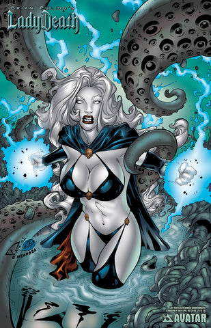 LADY DEATH: Death Goddess Commemorative Lithograph