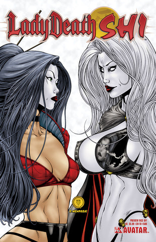 LADY DEATH / SHI Preview Face Off