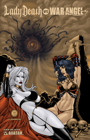 LADY DEATH vs. WAR ANGEL #1 Jewel Edition