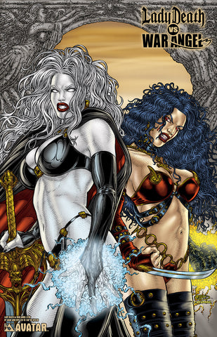 LADY DEATH: vs WAR ANGEL#1 by Juan Jose Ryp Lithograph
