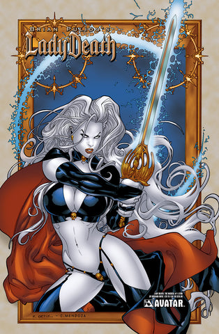 LADY DEATH: Wicked #1 by Richard Ortiz Lithograph