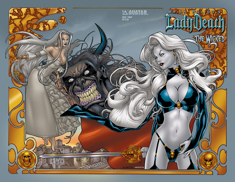LADY DEATH: The Wicked #1 Wraparound