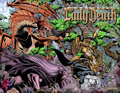 MEDIEVAL LADY DEATH #6 Wraparound