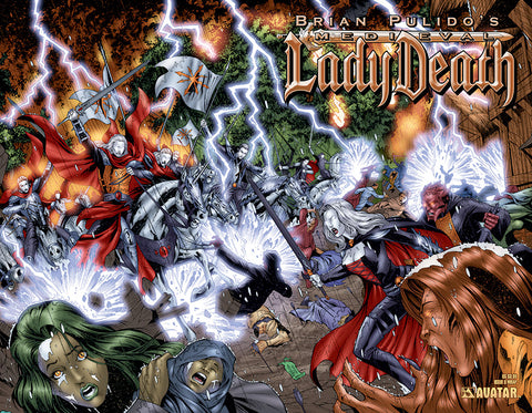 MEDIEVAL LADY DEATH #8 Wraparound