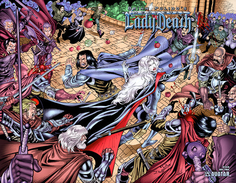 MEDIEVAL LADY DEATH #4 Wraparound