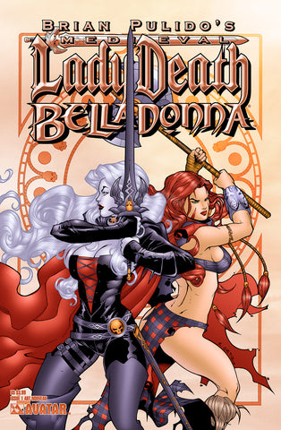 MEDIEVAL LADY DEATH / BELLADONNA #1 Art Nouveau
