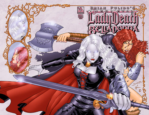MEDIEVAL LADY DEATH / BELLADONNA #1 Wraparound