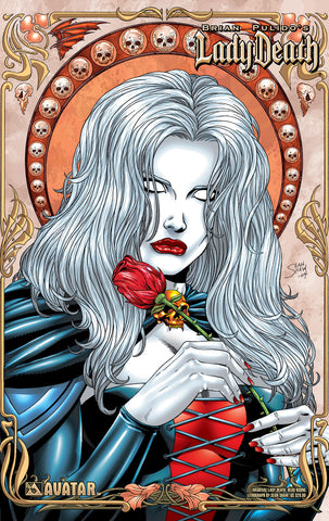 MEDIEVAL LADY DEATH: Dead Rising by Shaw Lithograph