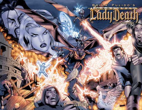 MEDIEVAL LADY DEATH: War of the Winds #1 Wraparound