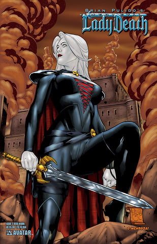 MEDIEVAL LADY DEATH: War of the Winds #2 War Worn