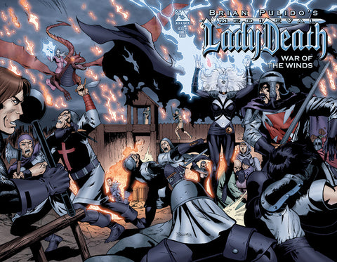 MEDIEVAL LADY DEATH: War of the Winds #5 Wraparound