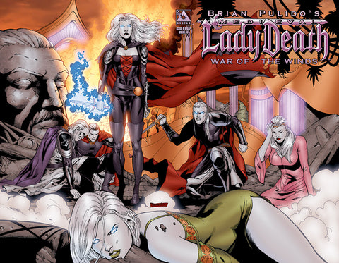 MEDIEVAL LADY DEATH: War of the Winds #6 Wraparound