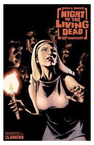 NIGHT OF THE LIVING DEAD Art Print #2