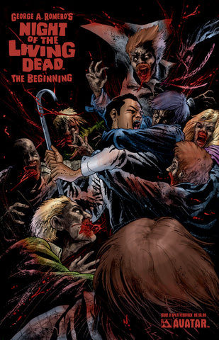 NIGHT OF THE LIVING DEAD: The Beginning #3 Splatter Stock