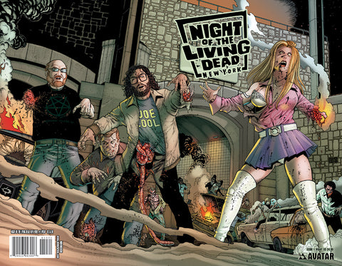 NIGHT OF THE LIVING DEAD: NEW YORK #1 Wraparound