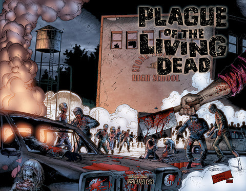 PLAGUE OF THE LIVING DEAD #3 Wraparound