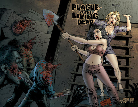 PLAGUE OF THE LIVING DEAD #4 Wraparound