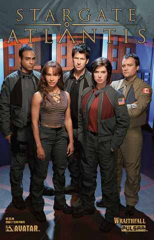 STARGATE ATLANTIS: Wraithfall #2 Team Photo