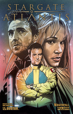 STARGATE ATLANTIS: Wraithfall #3 McKay Painted