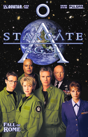 STARGATE SG-1: Fall of Rome Prequel Team Photo